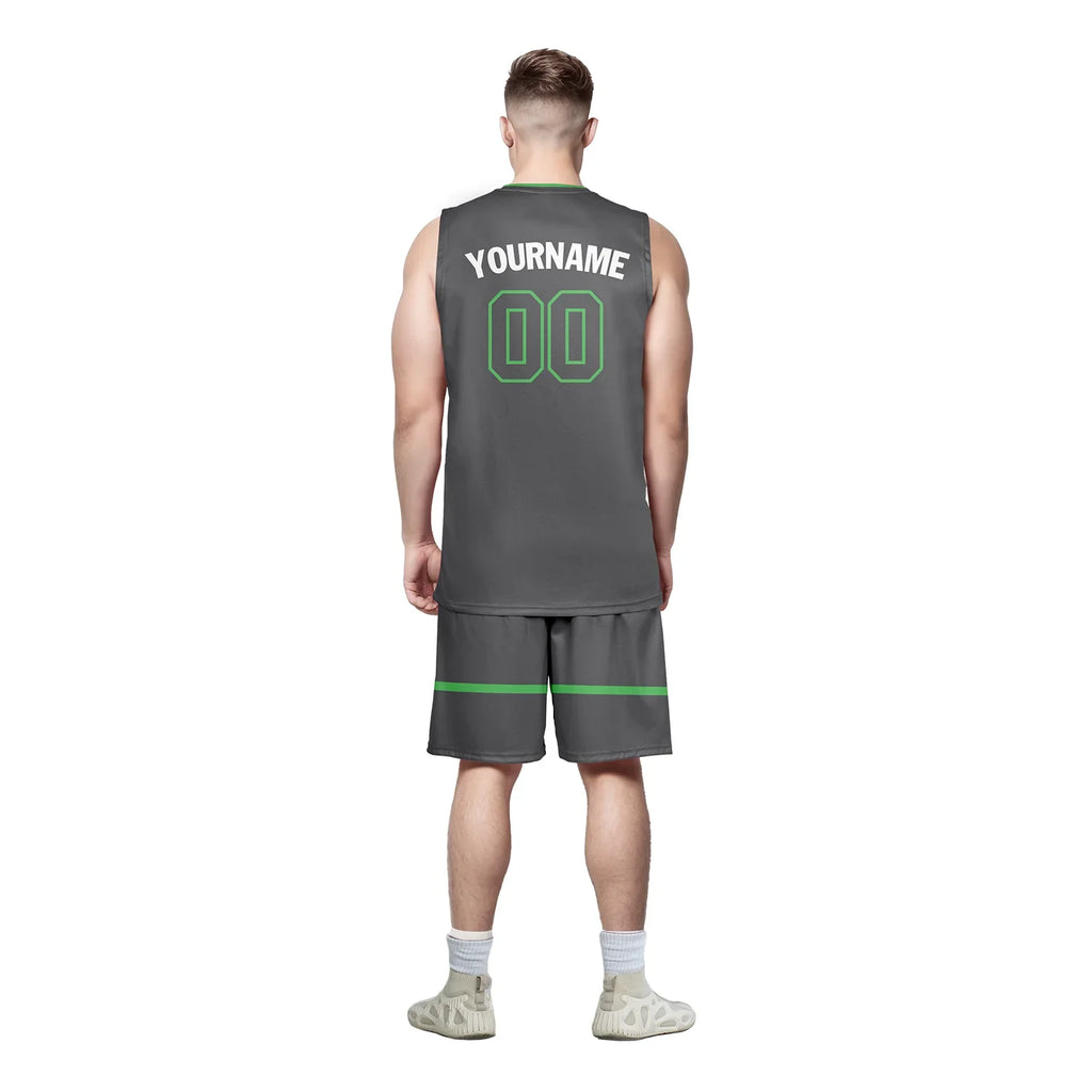 Custom Grey Classic Style Sports Uniform Basketball Jersey BBJ01-bd0a70df - Coolcustomize