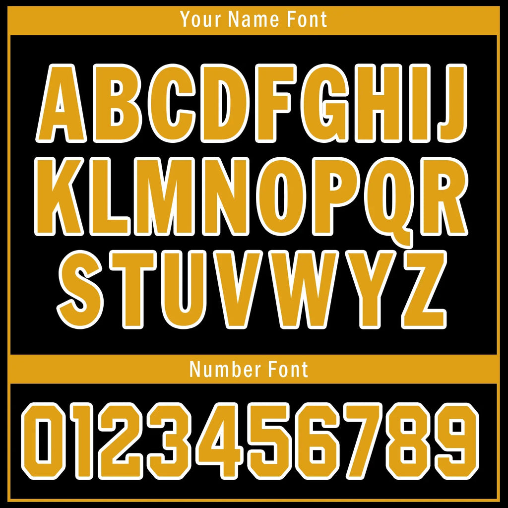 Custom Black Yellow Personalized Hockey Jersey HCKJ01-D0a7009 - Coolcustomize