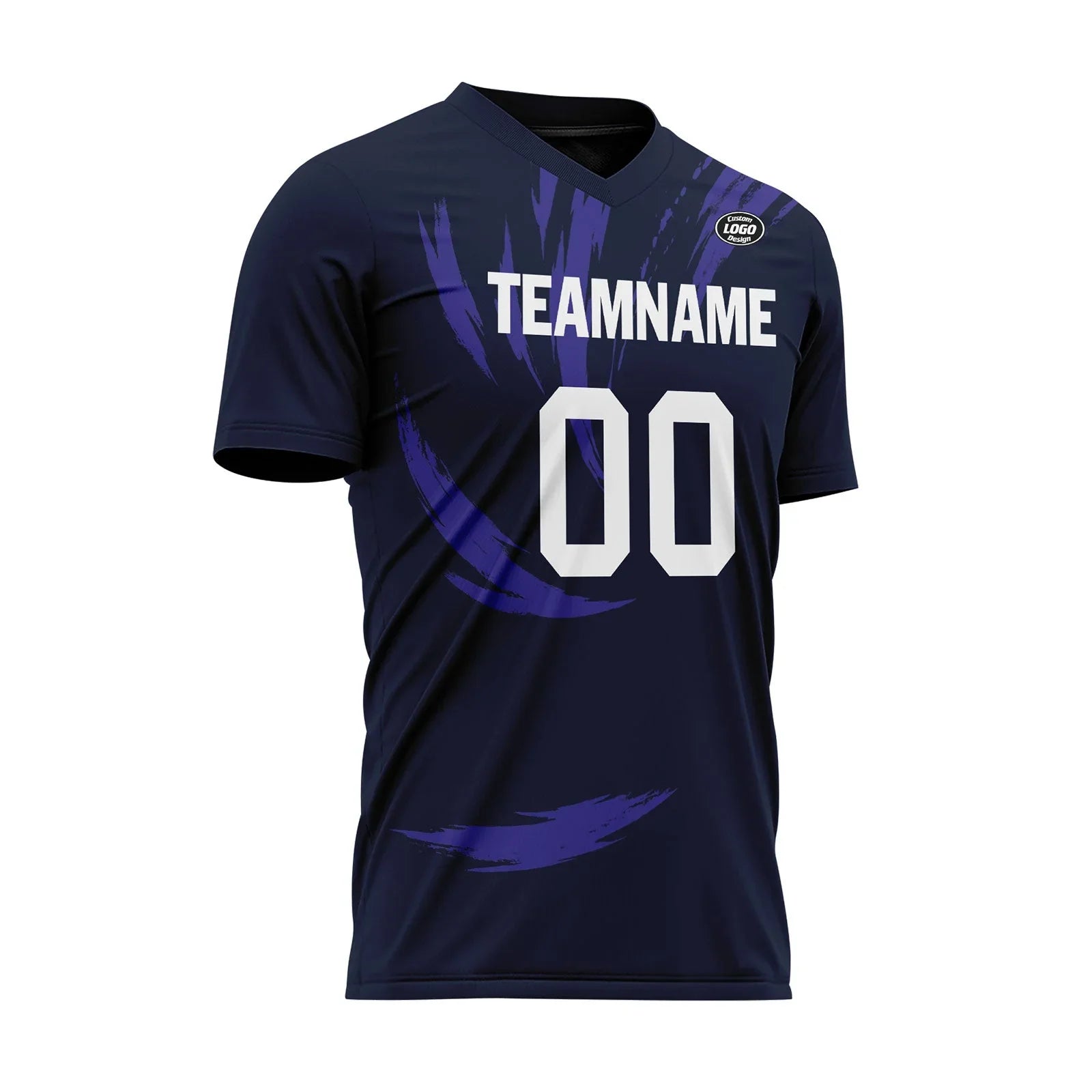 Custom Blue Purple Soccer Sets Jersey Personalized SCJ101-D28017 - Coolcustomize