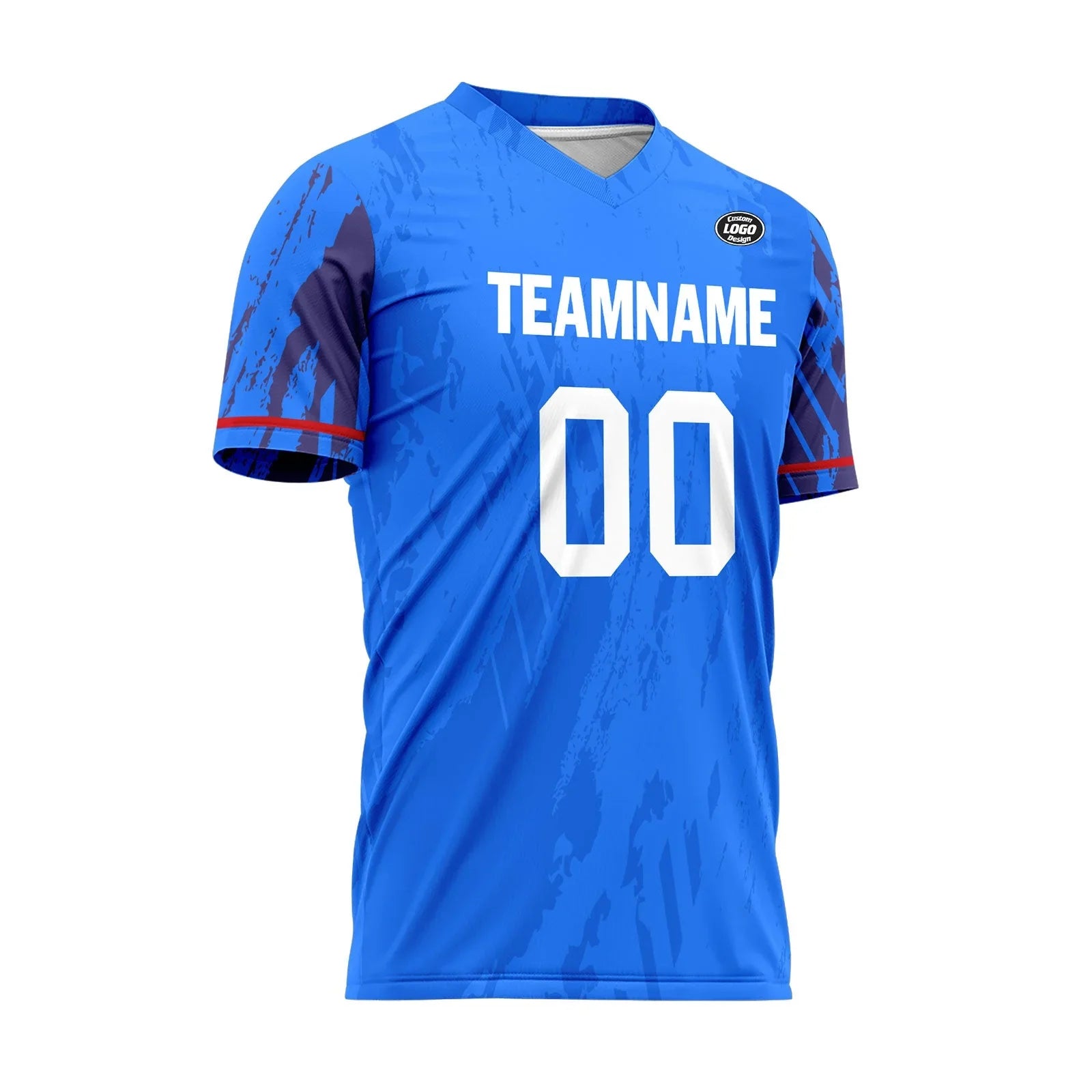 Custom Blue Soccer Sets Jersey Personalized SCJ101-D28019 - Coolcustomize