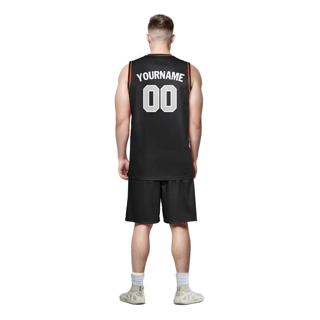 Custom Black Orange Classic Style Sports Uniform Basketball Jersey BBJ01-bd0a70a9 - Coolcustomize
