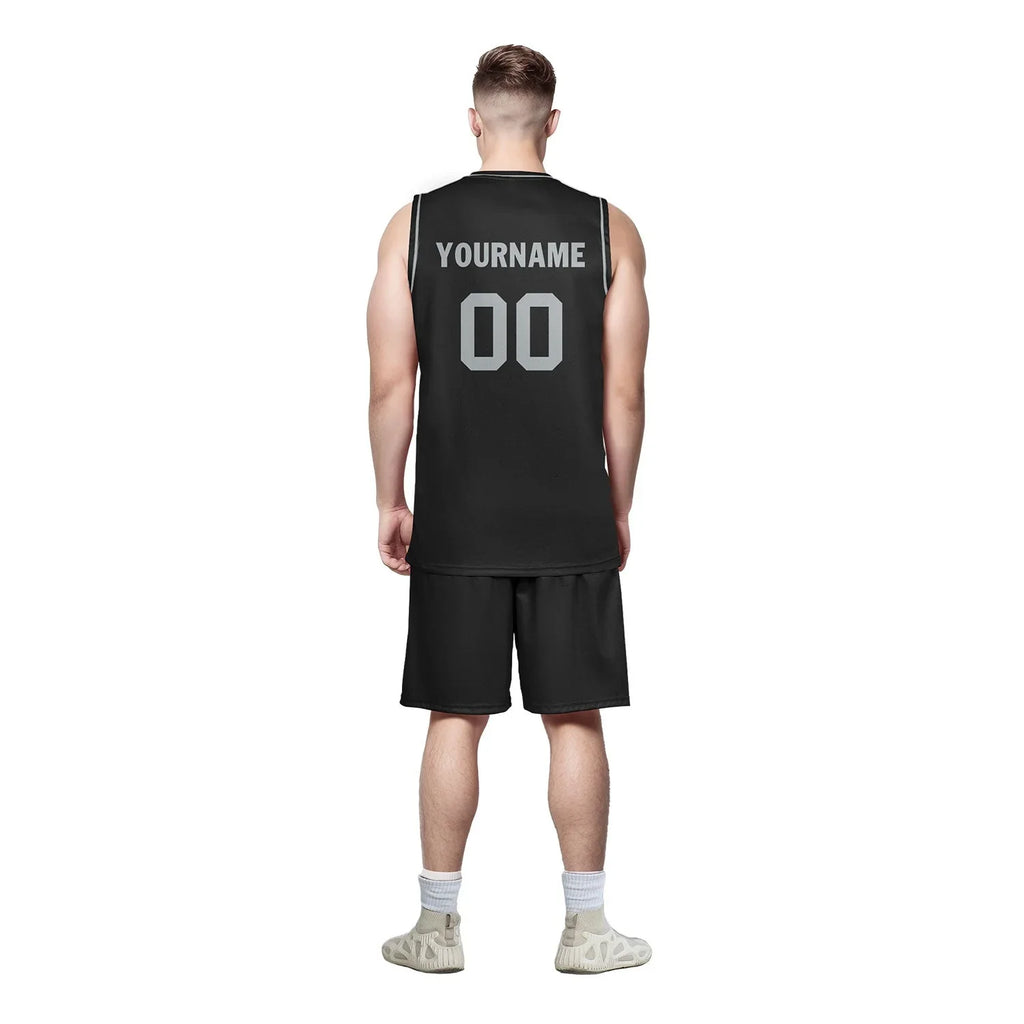 Custom Black Classic Style Sports Uniform Basketball Jersey BBJ01-D020105-18 - Coolcustomize