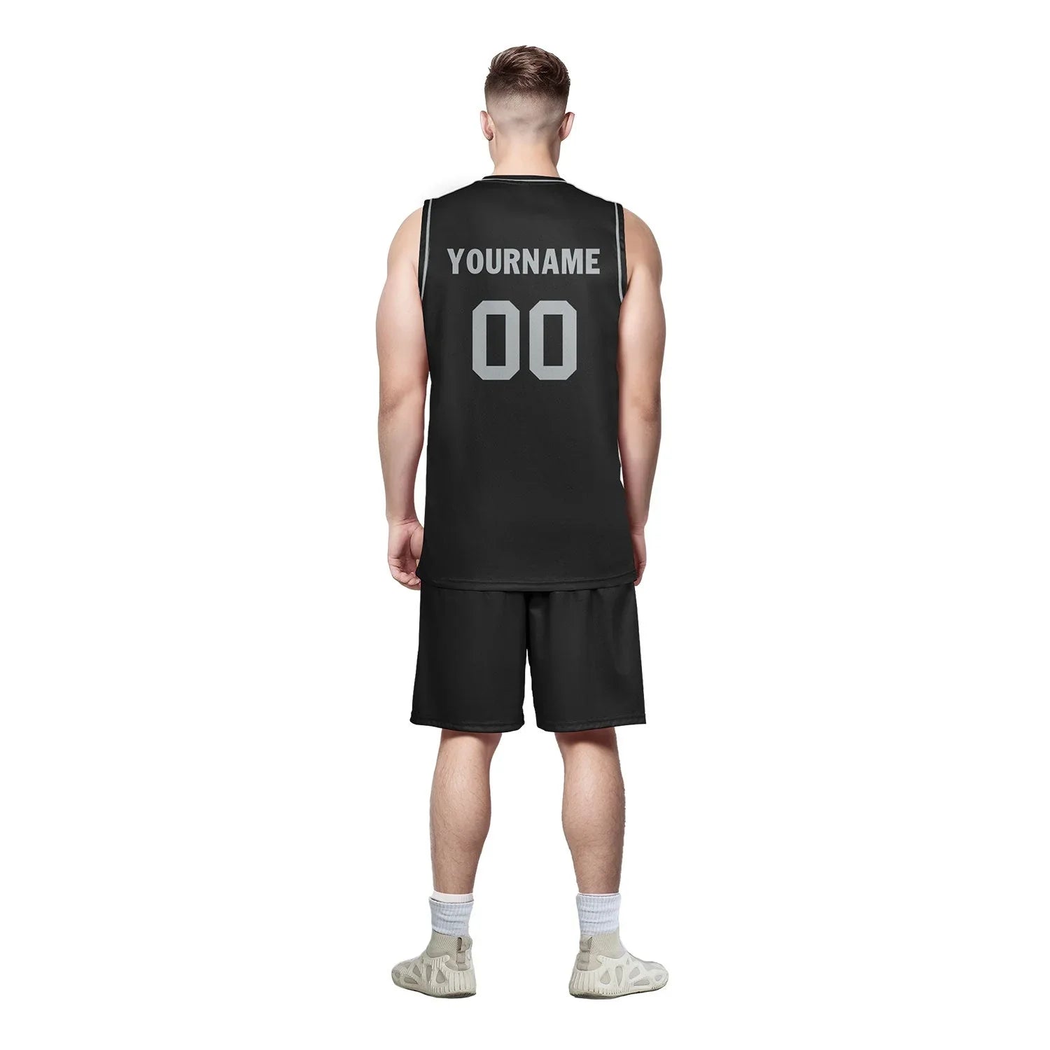 Custom Black Classic Style Sports Uniform Basketball Jersey BBJ01-D020105-18 - Coolcustomize