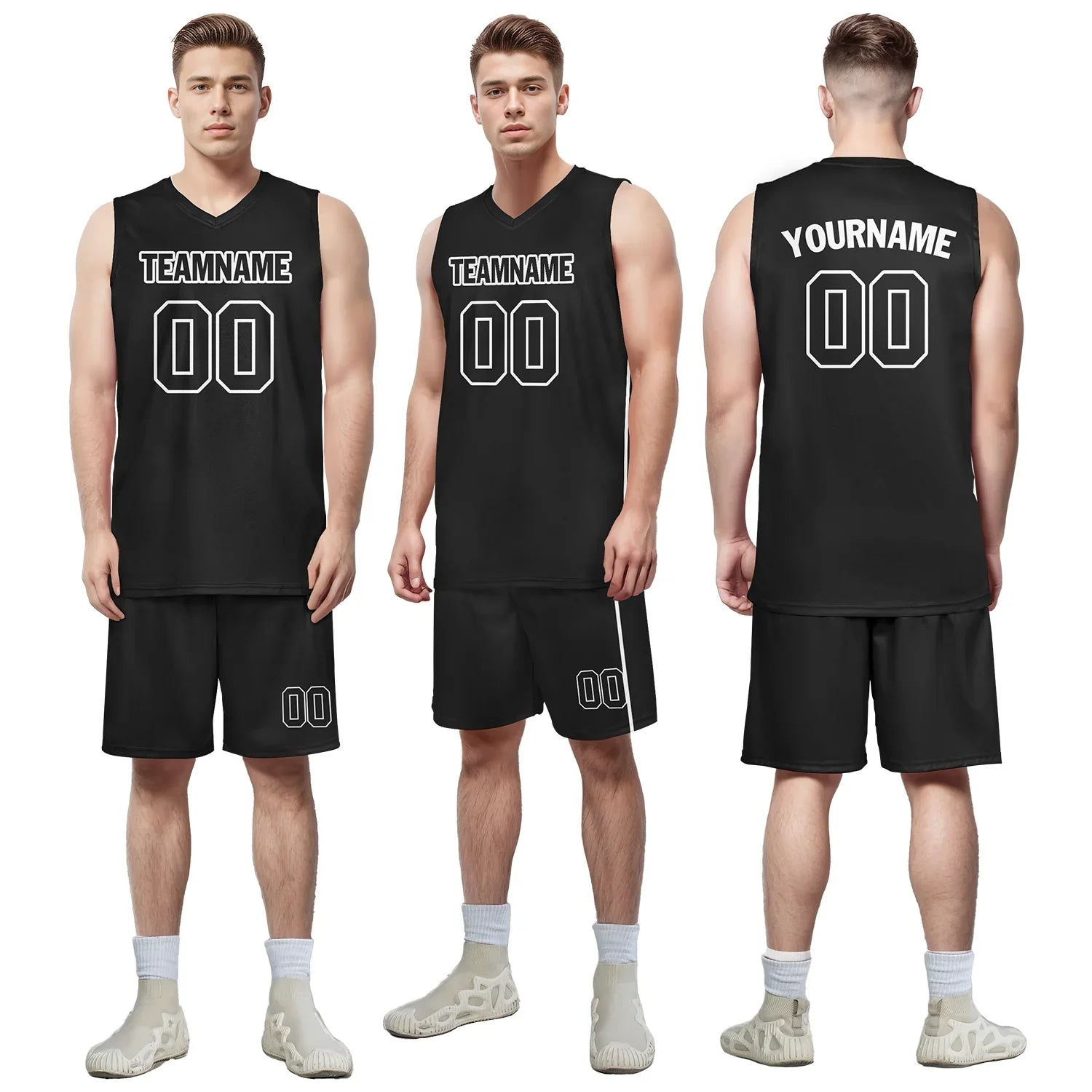 Custom Black Classic Style Sports Uniform Basketball Jersey BBJ01-bd0a7007 - Coolcustomize