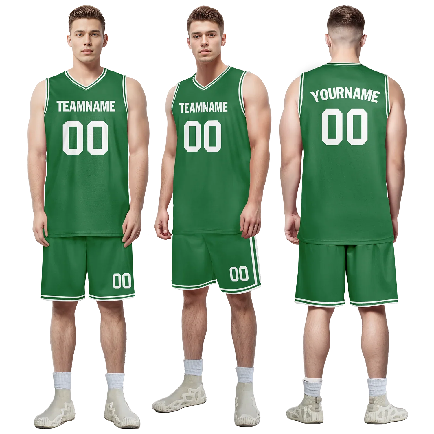 Custom Green Classic Style Sports Uniform Basketball Jersey BBJ01-bd0a700a - Coolcustomize