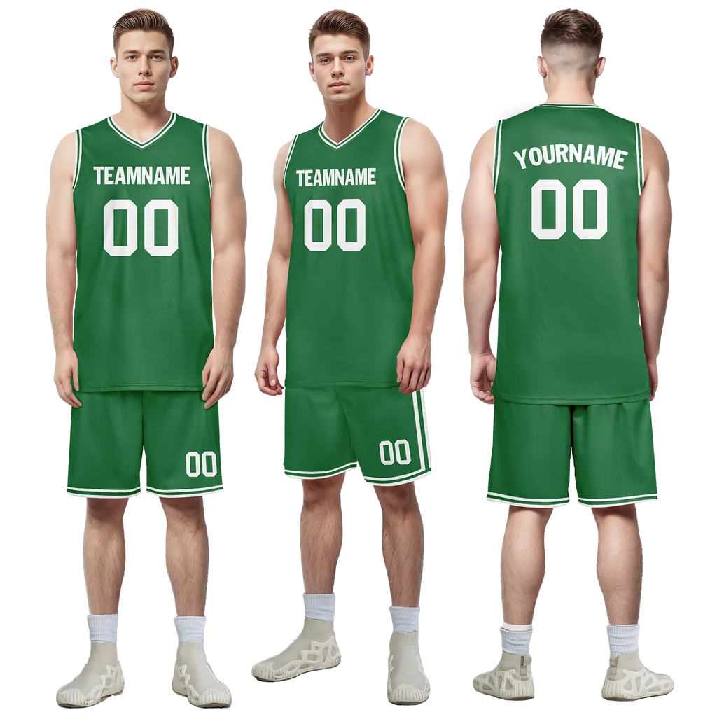 Custom Green Classic Style Sports Uniform Basketball Jersey BBJ01-bd0a700a - Coolcustomize