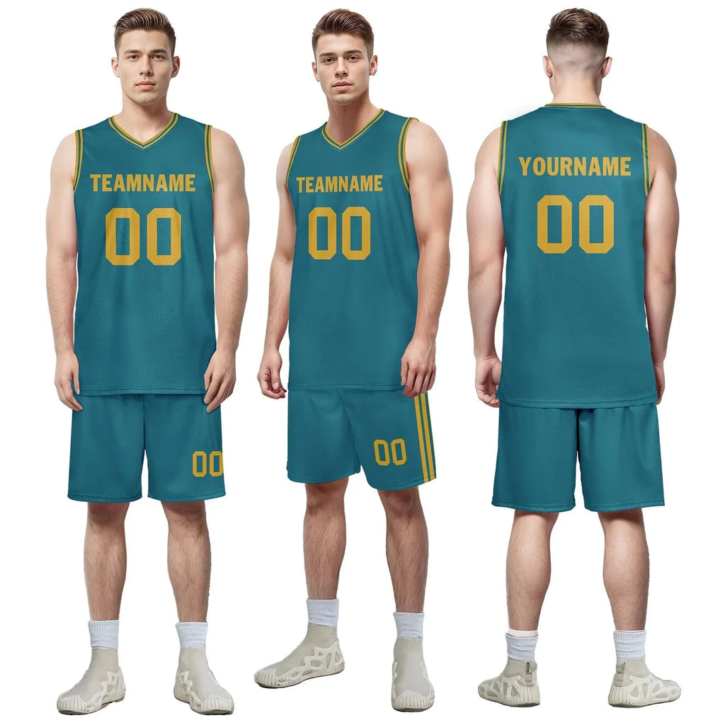 Custom Green Classic Style Sports Uniform Basketball Jersey BBJ01-D020105-13 - Coolcustomize