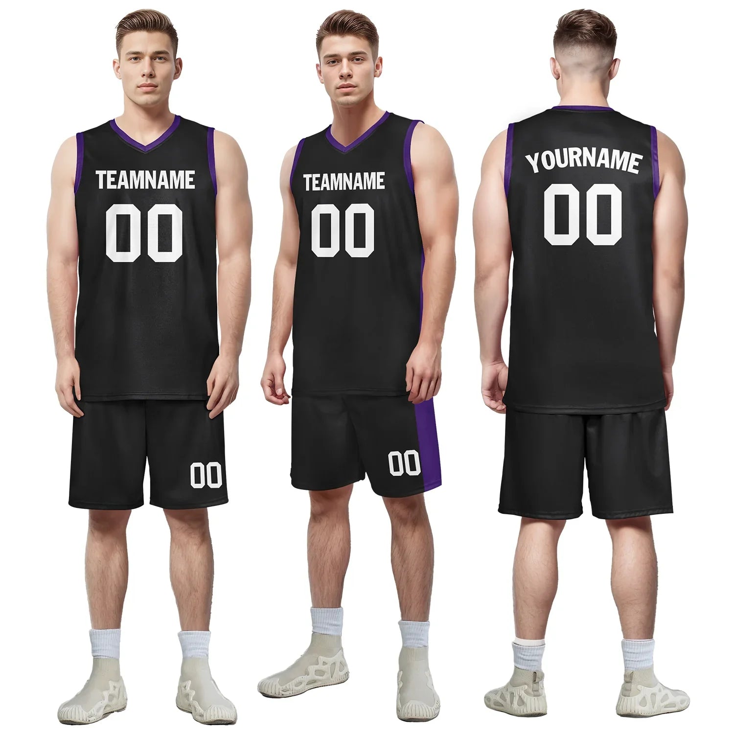 Custom Black Classic Style Sports Uniform Basketball Jersey BBJ01-bd0a70ce - Coolcustomize