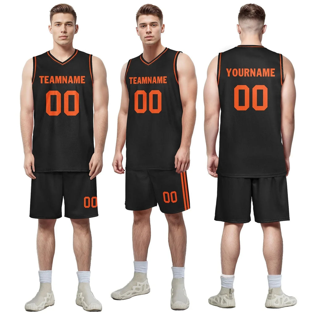 Custom Black Classic Style Sports Uniform Basketball Jersey BBJ01-D020105-7 - Coolcustomize