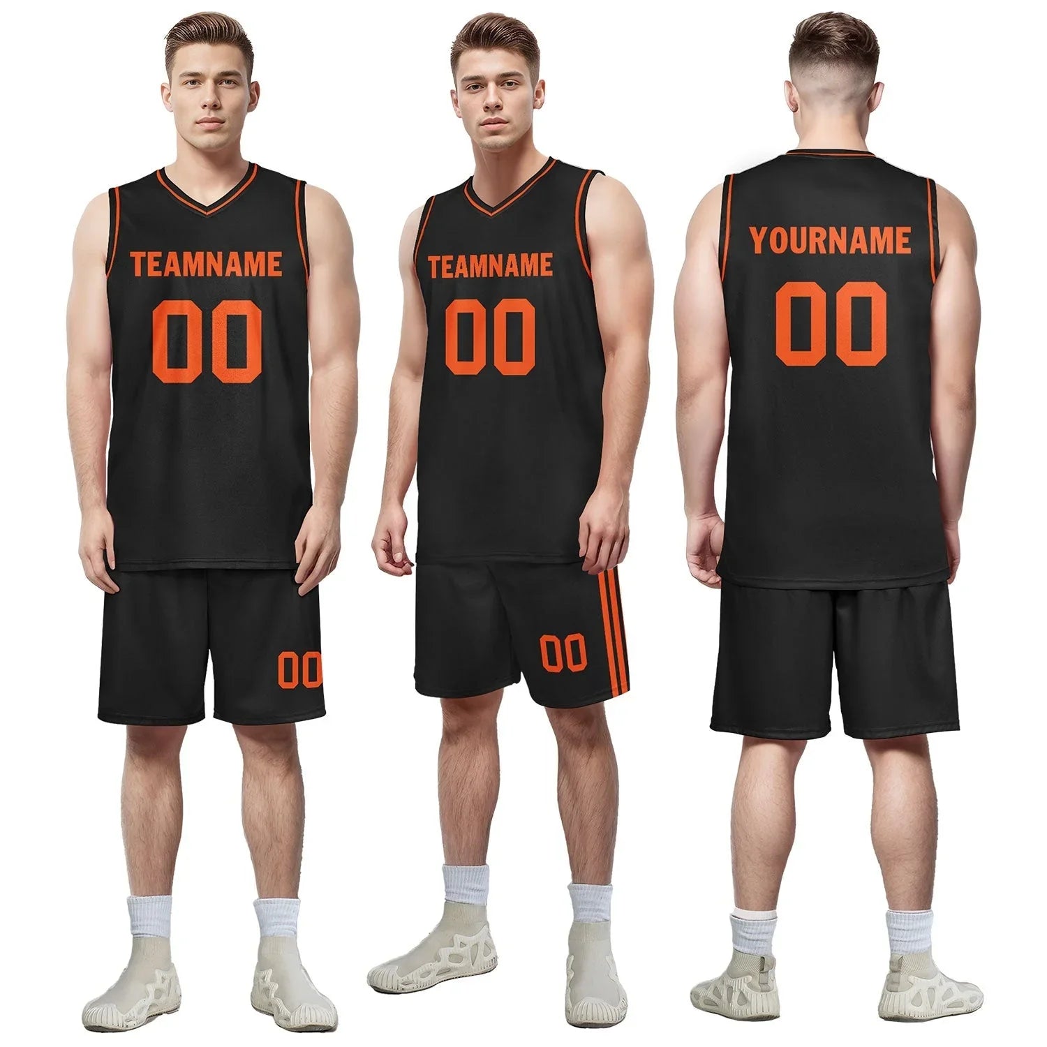 Custom Black Classic Style Sports Uniform Basketball Jersey BBJ01-D020105-7 - Coolcustomize