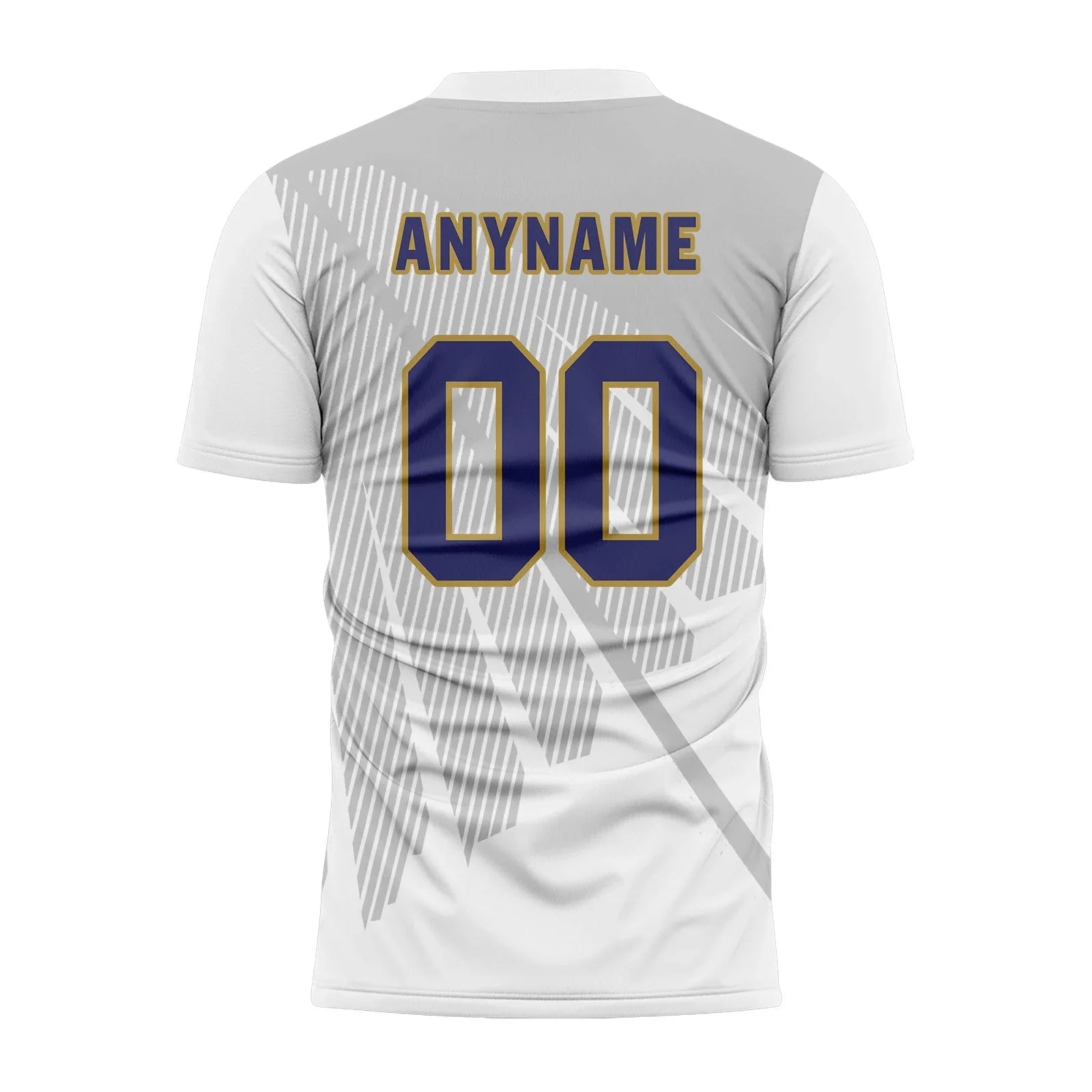 Custom Gray White Soccer Sets Jersey Personalized SCJ101-D28042 - Coolcustomize