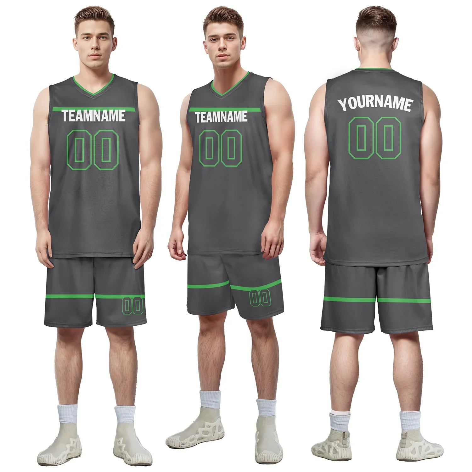 Custom Grey Classic Style Sports Uniform Basketball Jersey BBJ01-bd0a70df - Coolcustomize