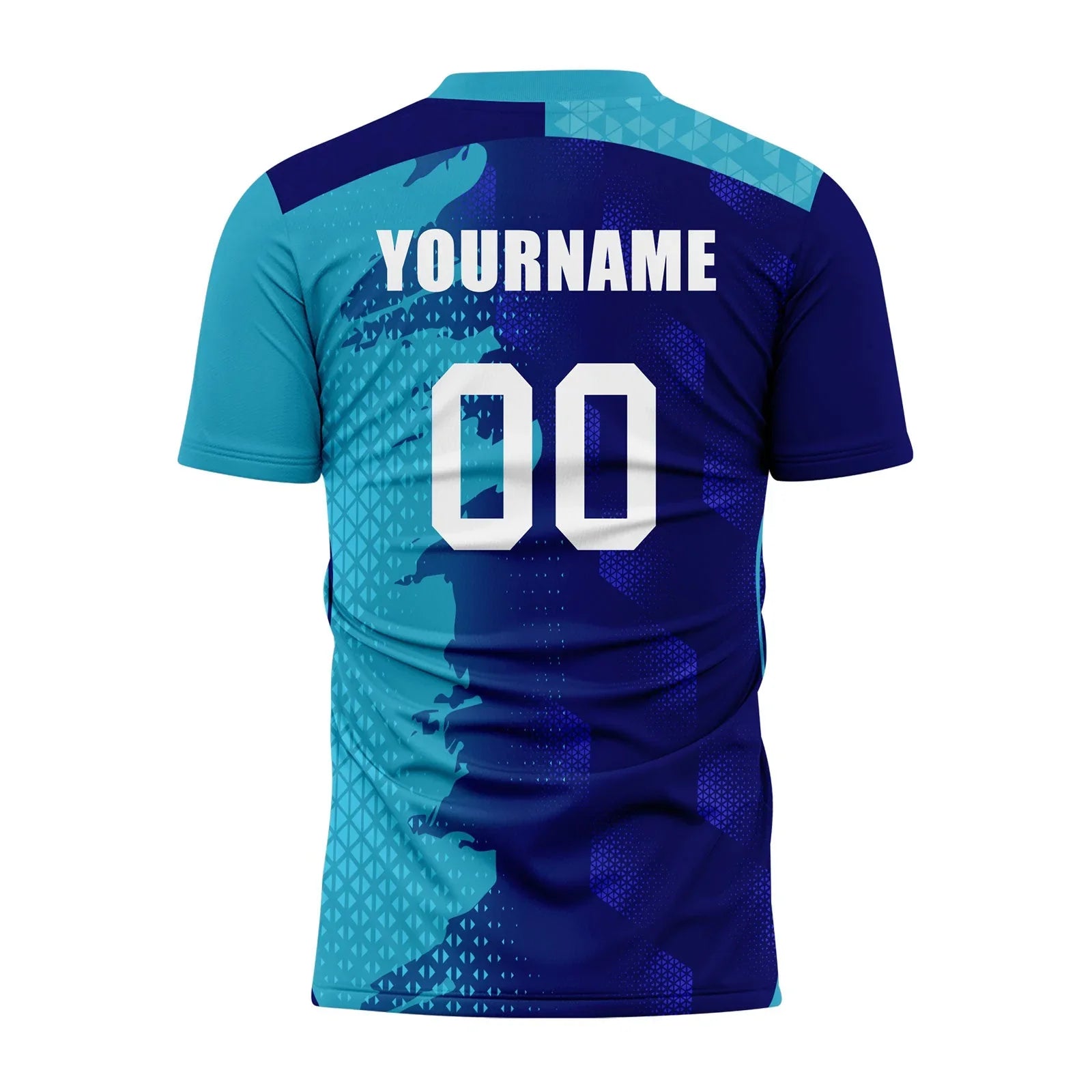 Custom Blue Soccer Sets Jersey Personalized SCJ101-D020210-9 - Coolcustomize