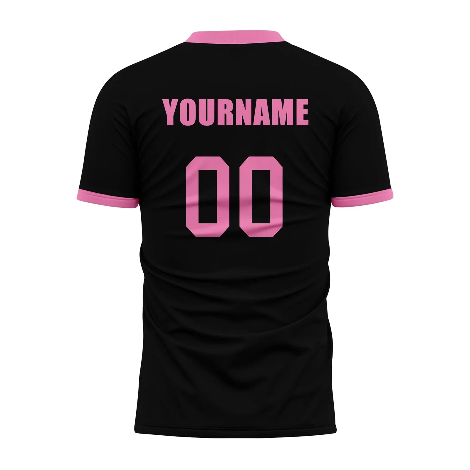 Custom Black Pink Soccer Sets Jersey Personalized SCJ101-D020131-5 - Coolcustomize