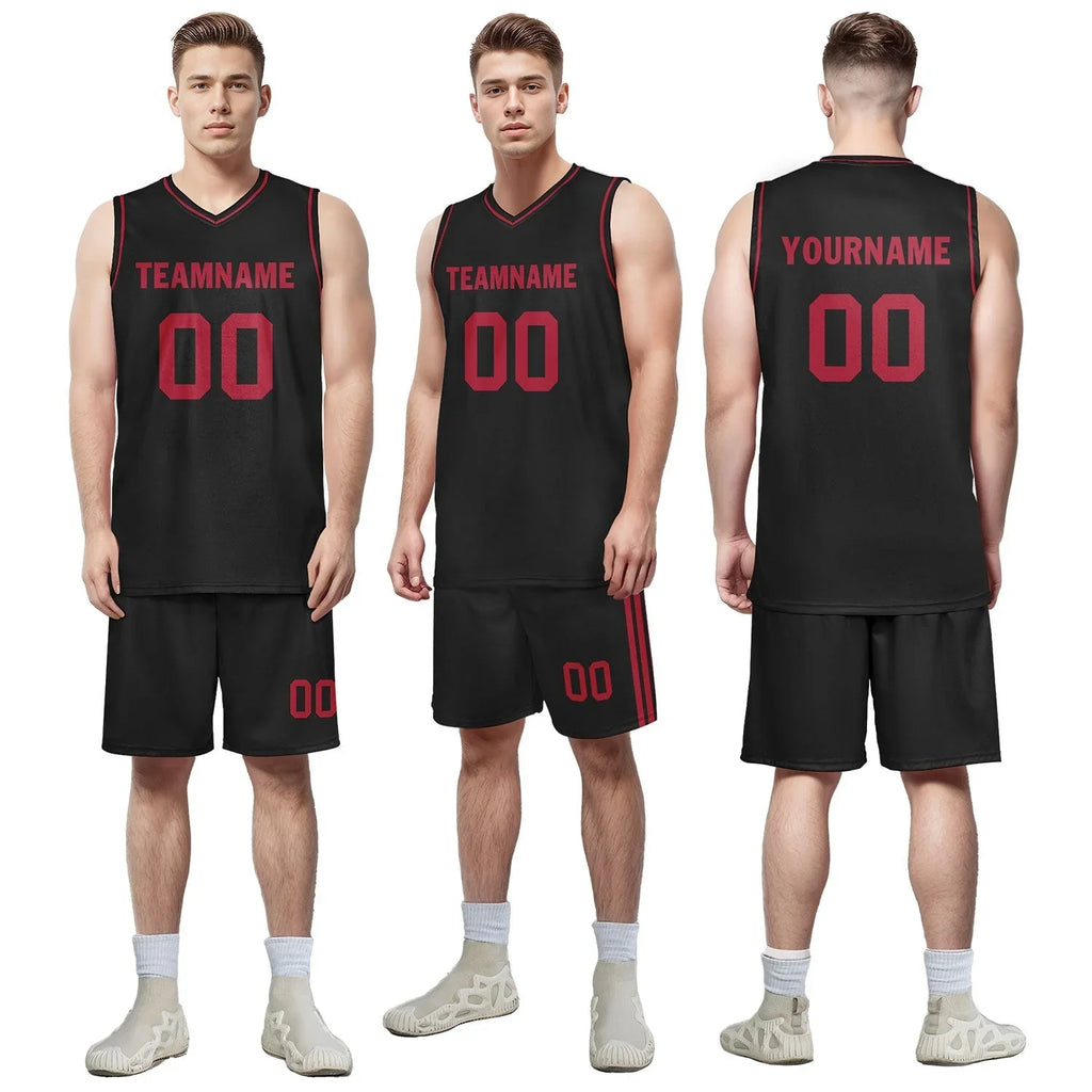Custom Black Classic Style Sports Uniform Basketball Jersey BBJ01-D020105-4 - Coolcustomize