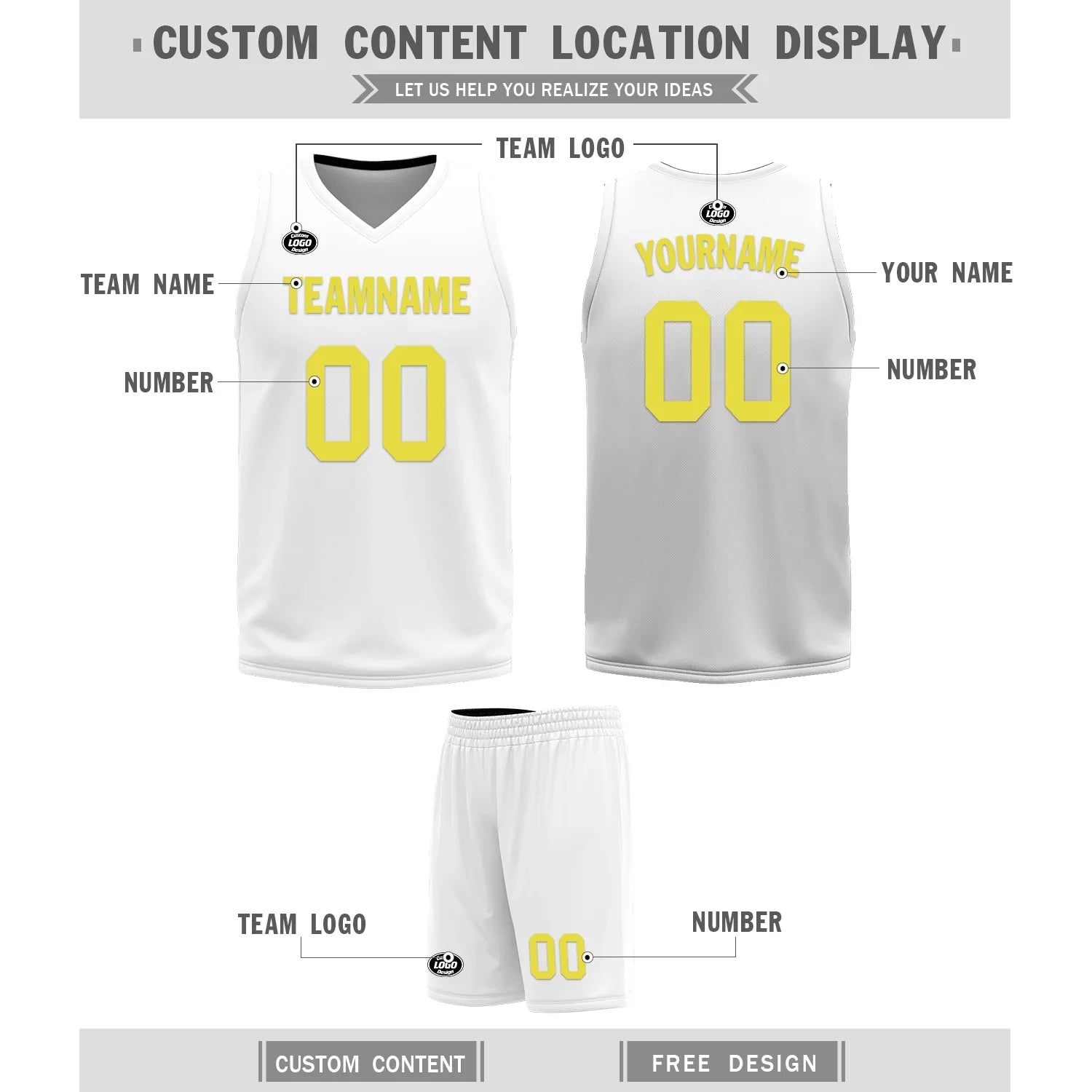 Custom Black White Classic Style Reversible Basketball Uniform Personalized Ordinary BBJR-D017048 - Coolcustomize