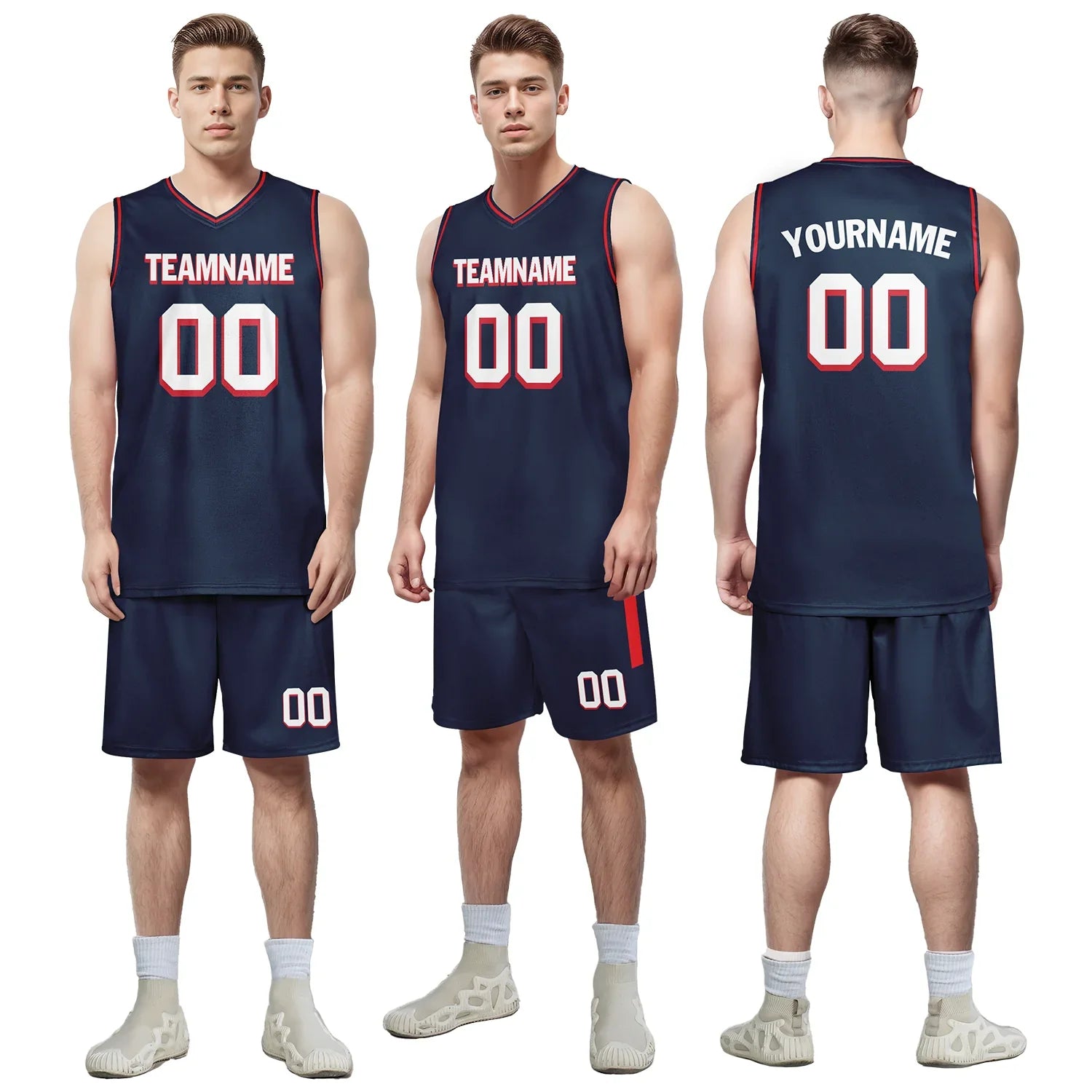 Custom Deep Blue Classic Style Sports Uniform Basketball Jersey BBJ01-bd0a70ba - Coolcustomize
