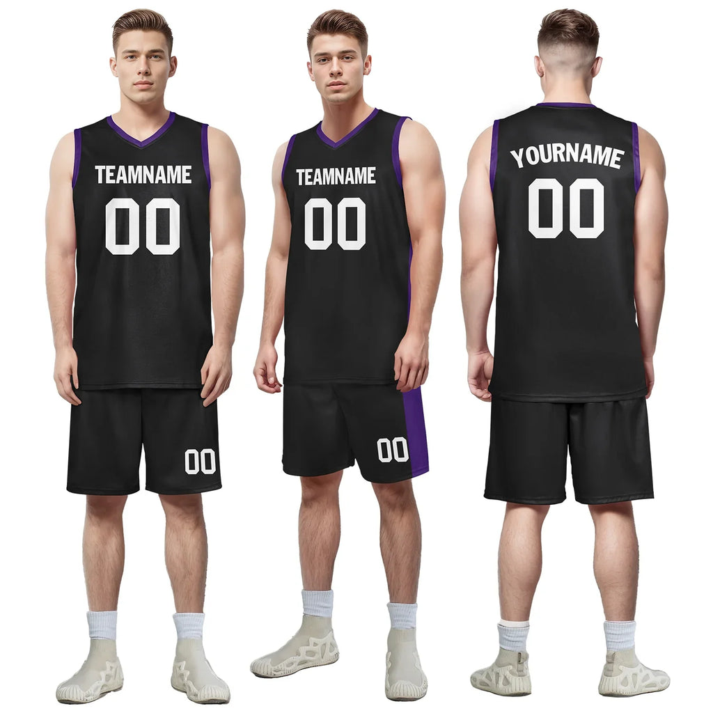 Custom Black Classic Style Sports Uniform Basketball Jersey BBJ01-bd0a70ce - Coolcustomize