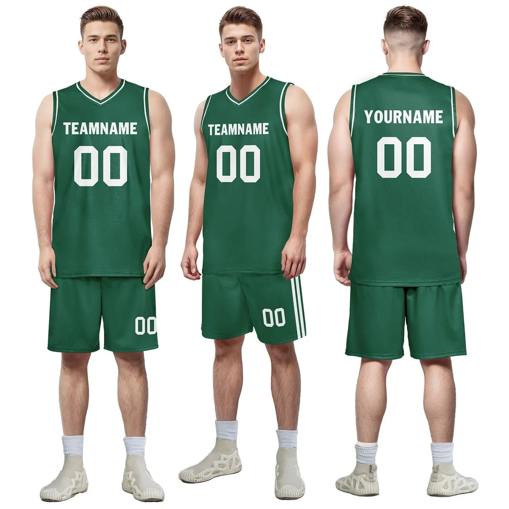 Custom Green Classic Style Sports Uniform Basketball Jersey BBJ01-D020105-22 - Coolcustomize