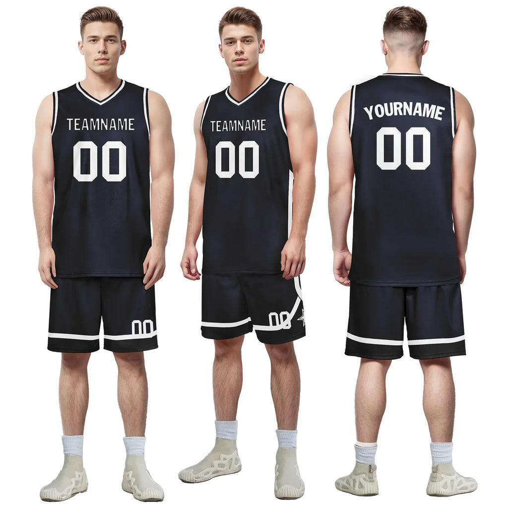 Custom Black Classic Style Sports Uniform Basketball Jersey BBJ01-bd0a70ef - Coolcustomize