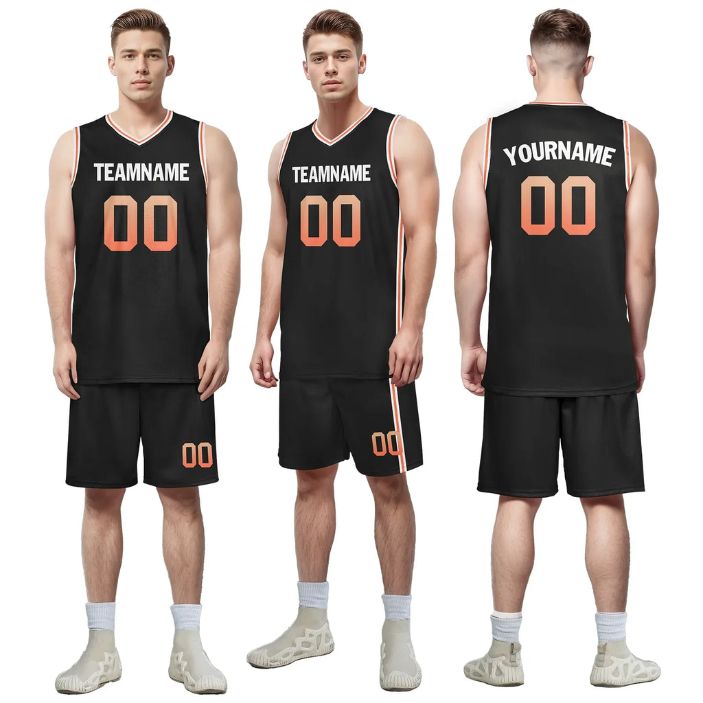 Custom Black Classic Style Sports Uniform Basketball Jersey BBJ01-bd0a70b8 - Coolcustomize