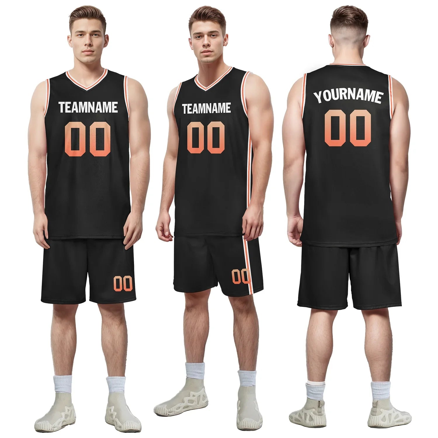 Custom Black Classic Style Sports Uniform Basketball Jersey BBJ01-bd0a70b8 - Coolcustomize