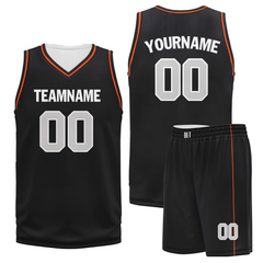 Custom Black Orange Classic Style Sports Uniform Basketball Jersey BBJ01-bd0a70a9