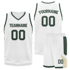 Custom White Green Classic Style Sports Uniform Basketball Jersey BBJ01-bd0a70a0