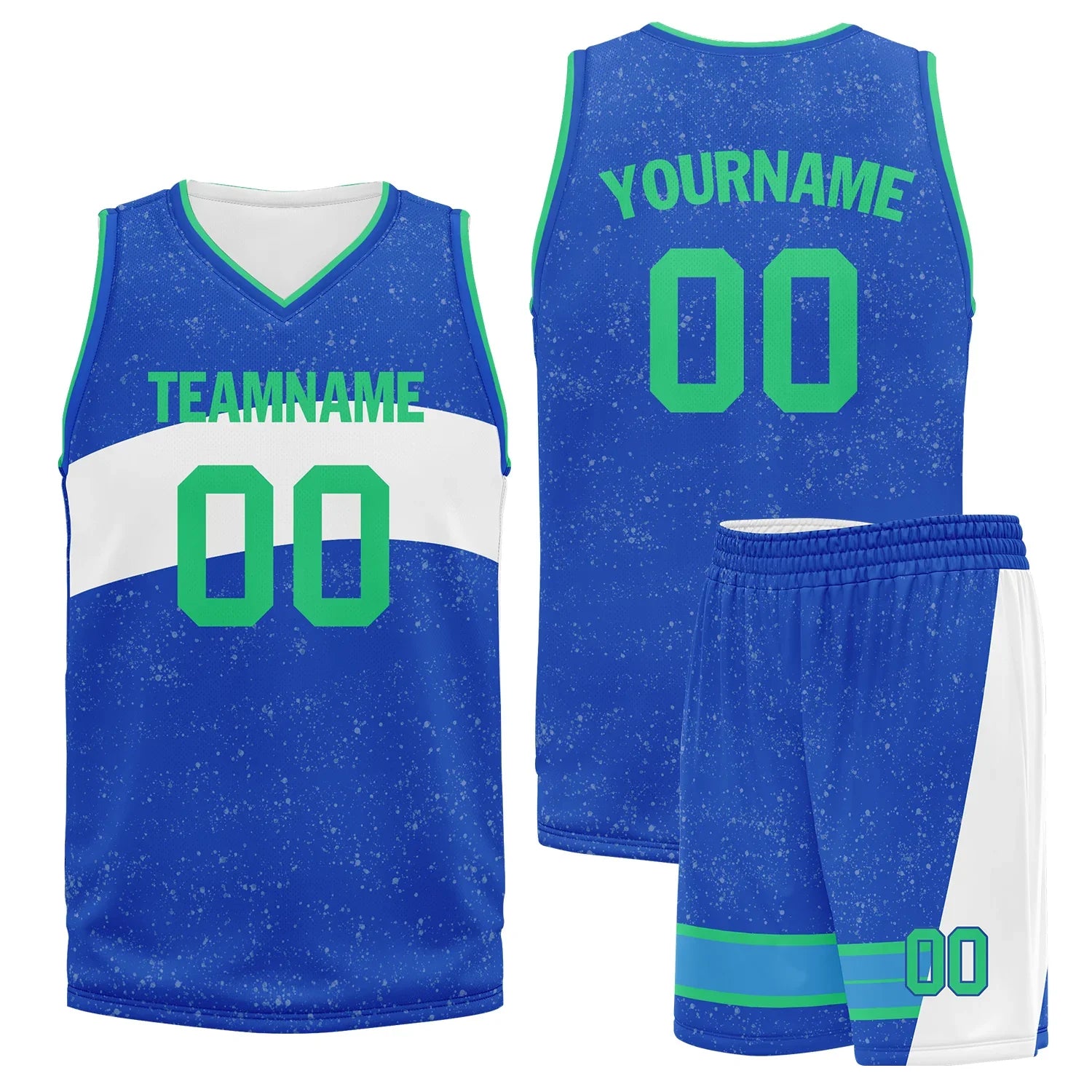 Custom Blue White Classic Style Sports Uniform Basketball Jersey BBJ01-bd0a7009 - Coolcustomize