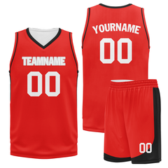 Custom Red Classic Style Sports Uniform Basketball Jersey BBJ01-bd0a70db