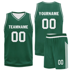 Custom Green Classic Style Sports Uniform Basketball Jersey BBJ01-D020105-22