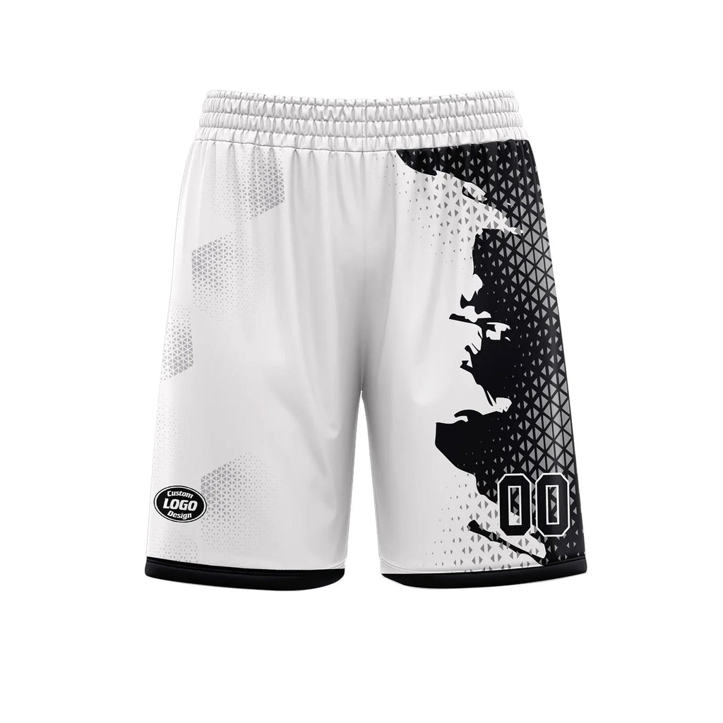Custom Black White Soccer Sets Jersey Personalized SCJ101-D020210-2 - Coolcustomize