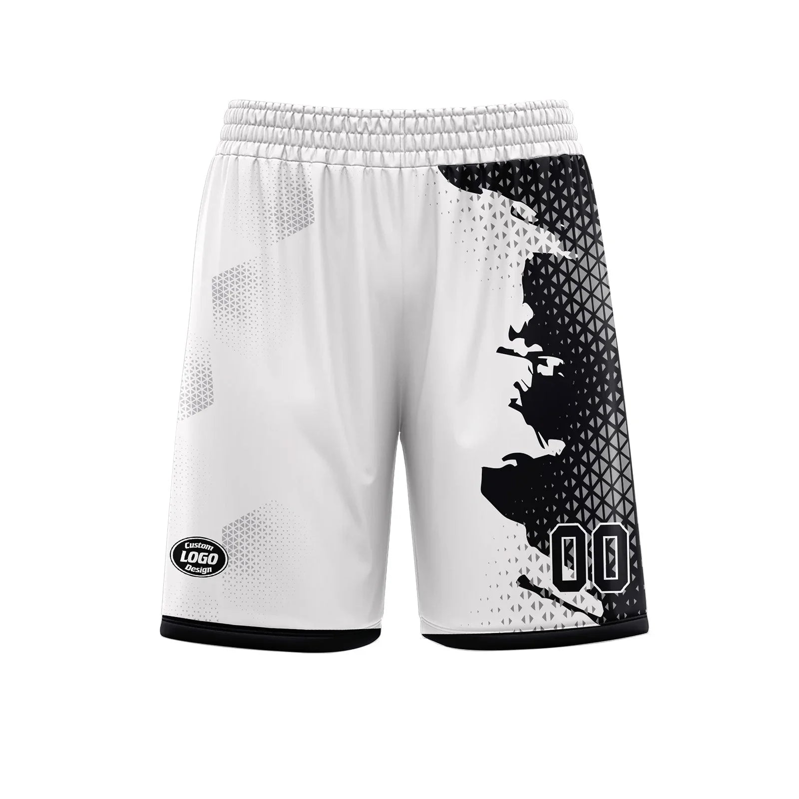 Custom Black White Soccer Sets Jersey Personalized SCJ101-D020210-2 - Coolcustomize