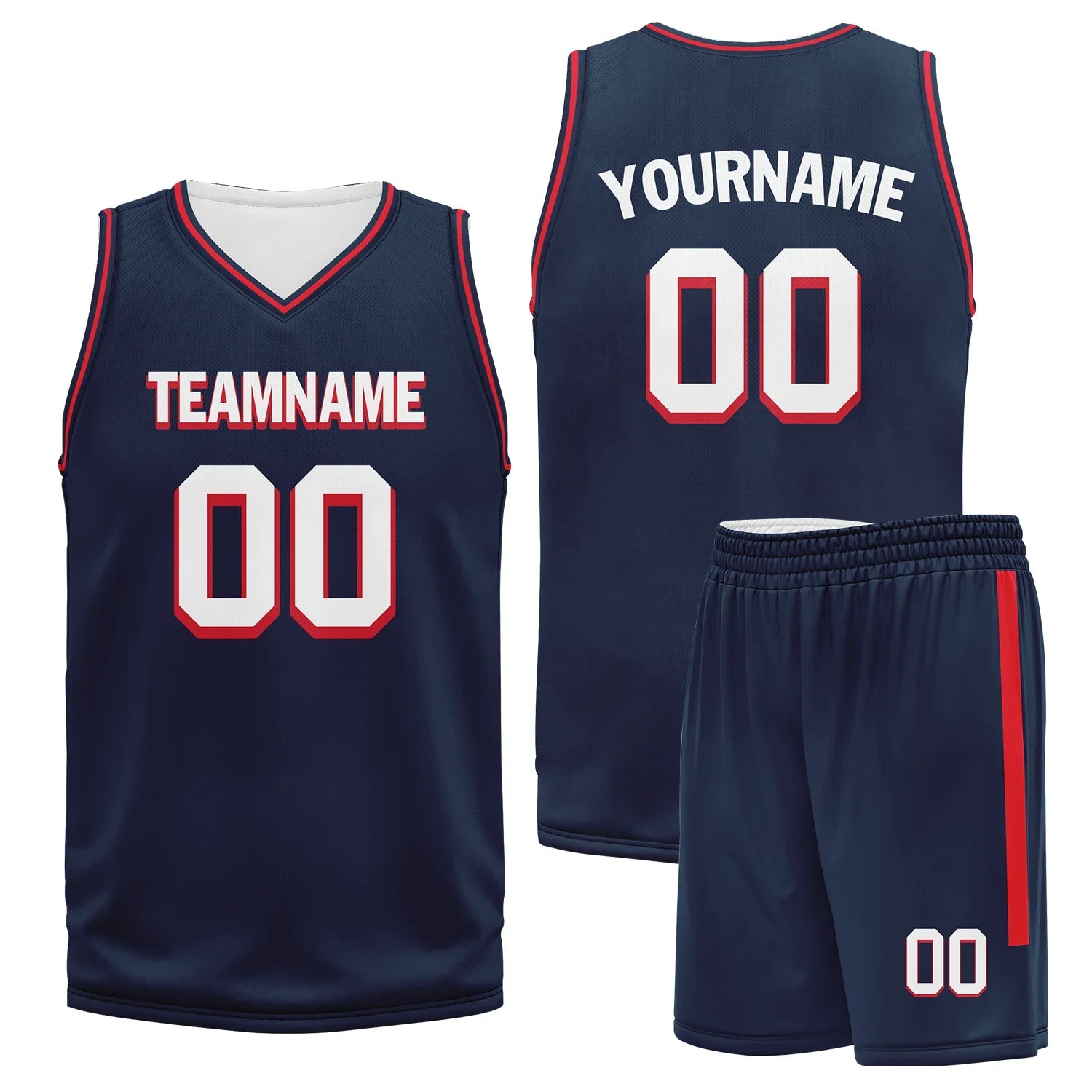 Custom Deep Blue Classic Style Sports Uniform Basketball Jersey BBJ01-bd0a70ba - Coolcustomize