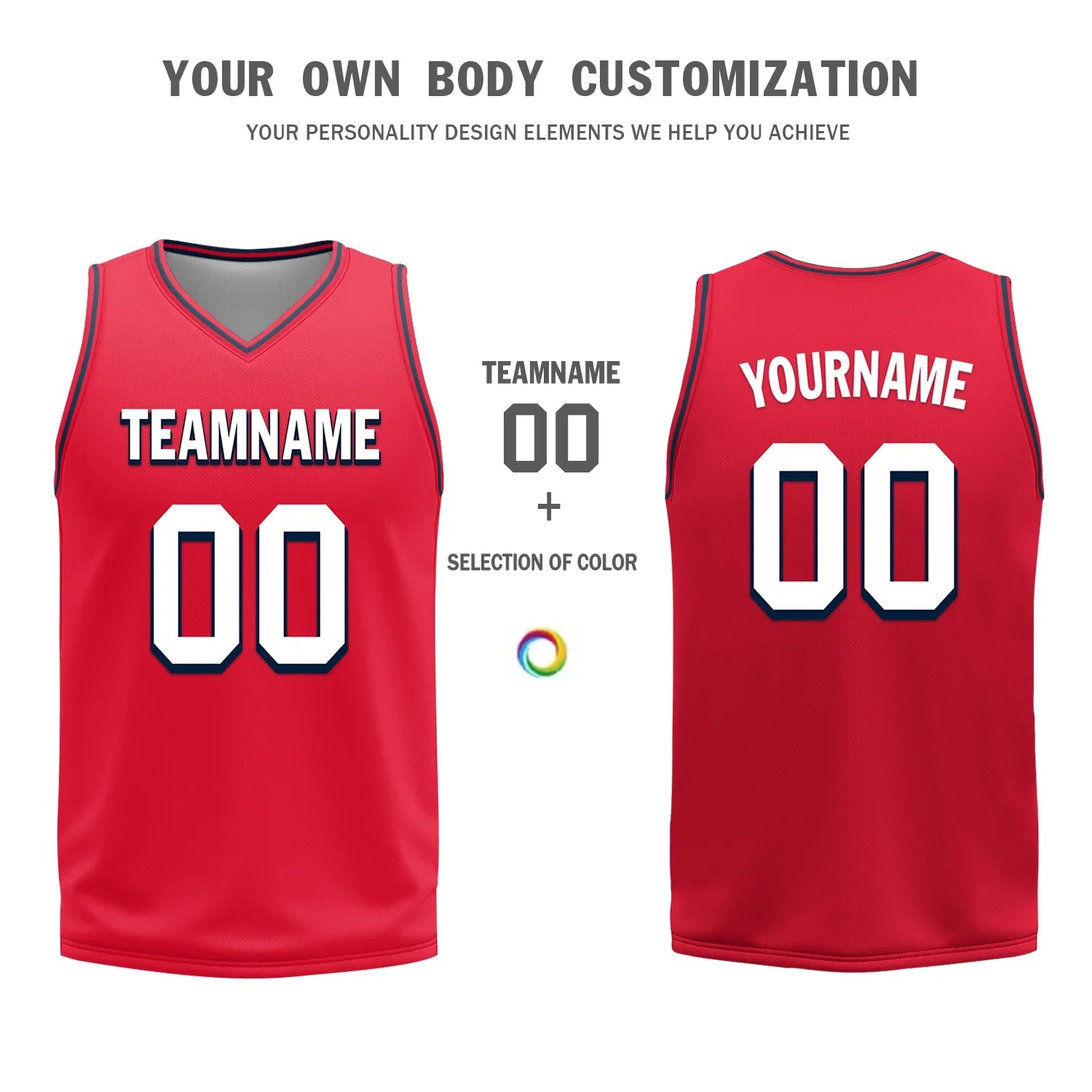 Custom Blue Red Classic Style Reversible Basketball Uniform Personalized Ordinary BBJR-D017021 - Coolcustomize