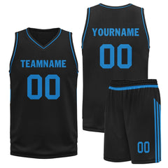 Custom Black Classic Style Sports Uniform Basketball Jersey BBJ01-D020105-6