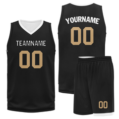 Custom Black Classic Style Sports Uniform Basketball Jersey BBJ01-bd0a70dd