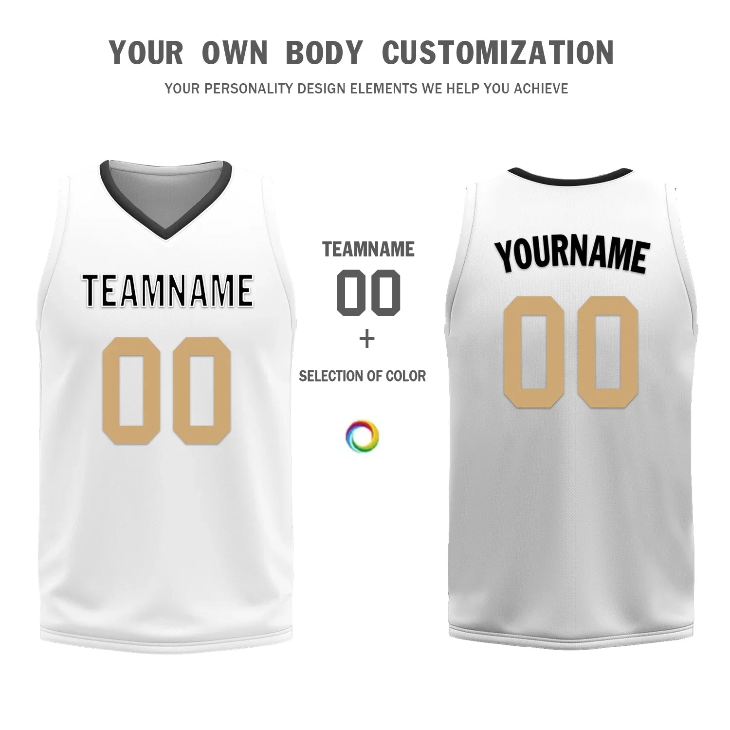 Custom Black White Classic Style Reversible Basketball Uniform Personalized Ordinary BBJR-D017044 - Coolcustomize