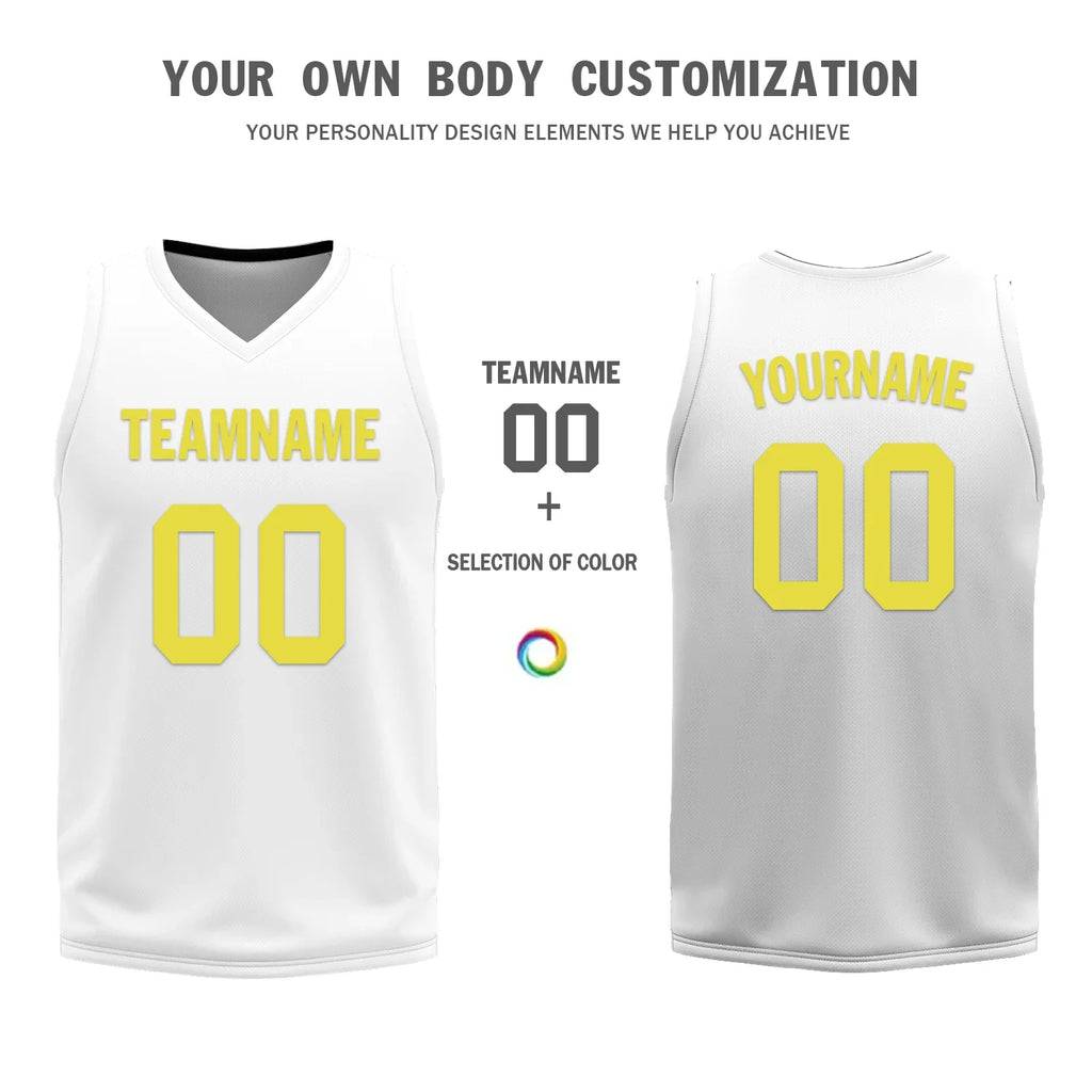 Custom Black White Classic Style Reversible Basketball Uniform Personalized Ordinary BBJR-D017048 - Coolcustomize