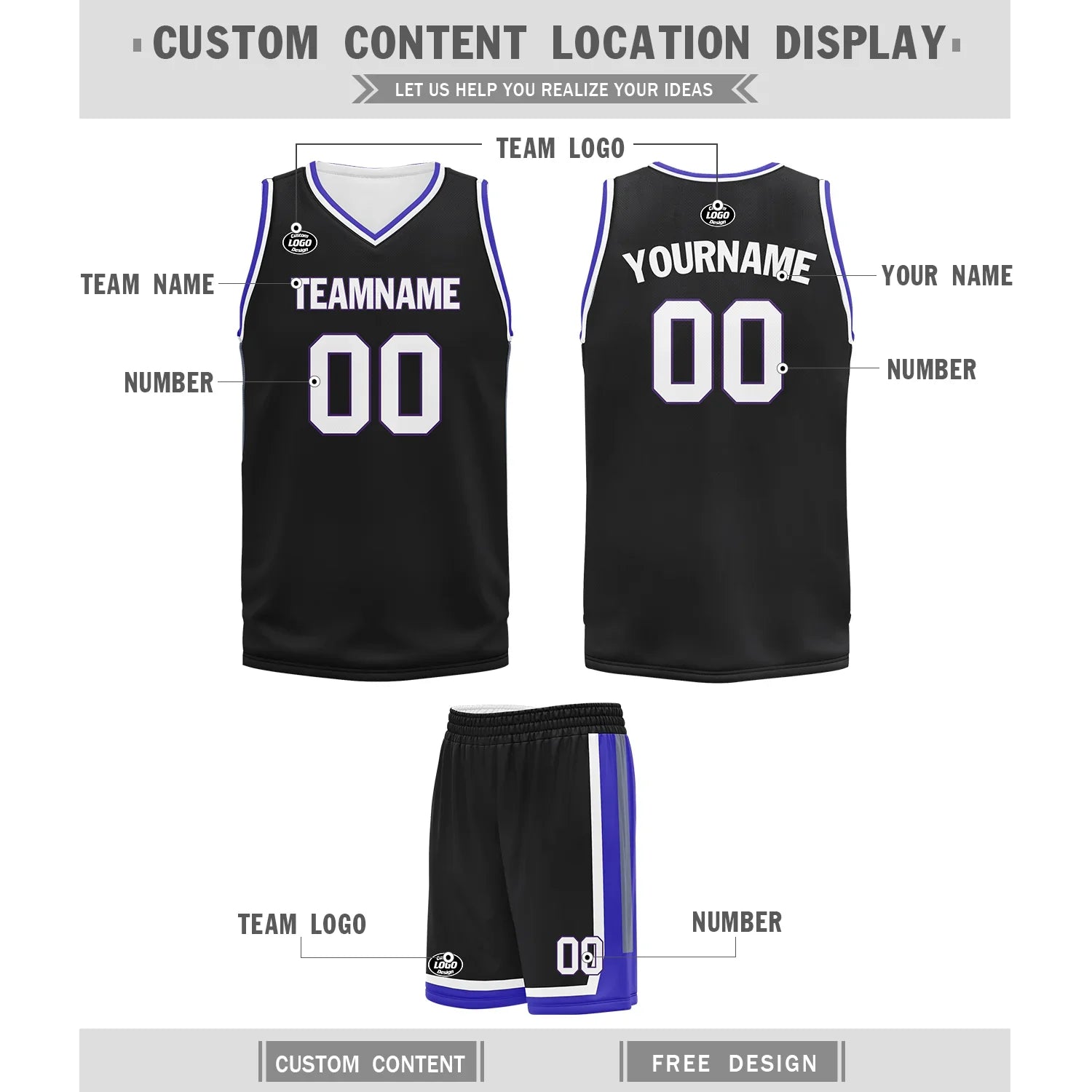 Custom Black Classic Style Sports Uniform Basketball Jersey BBJ01-bd0a70cf - Coolcustomize