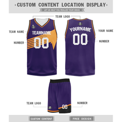 Custom Purple Classic Style Sports Uniform Basketball Jersey BBJ01-bd0a70e8