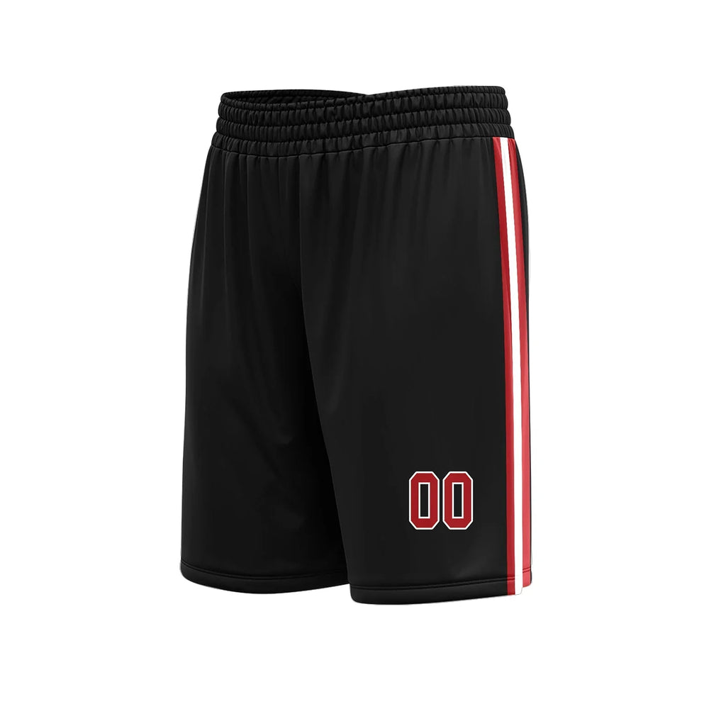 Custom Black Soccer Sets Jersey Personalized SCJ101-D28025 - Coolcustomize