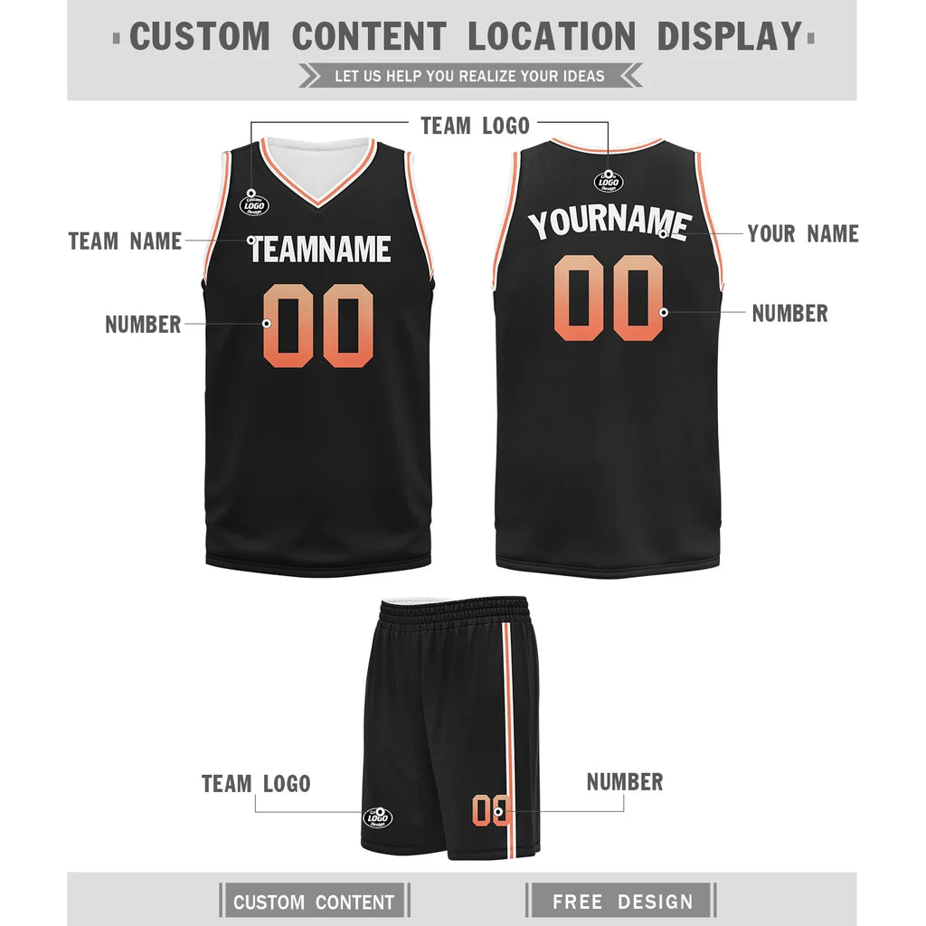 Custom Black Classic Style Sports Uniform Basketball Jersey BBJ01-bd0a70b8 - Coolcustomize
