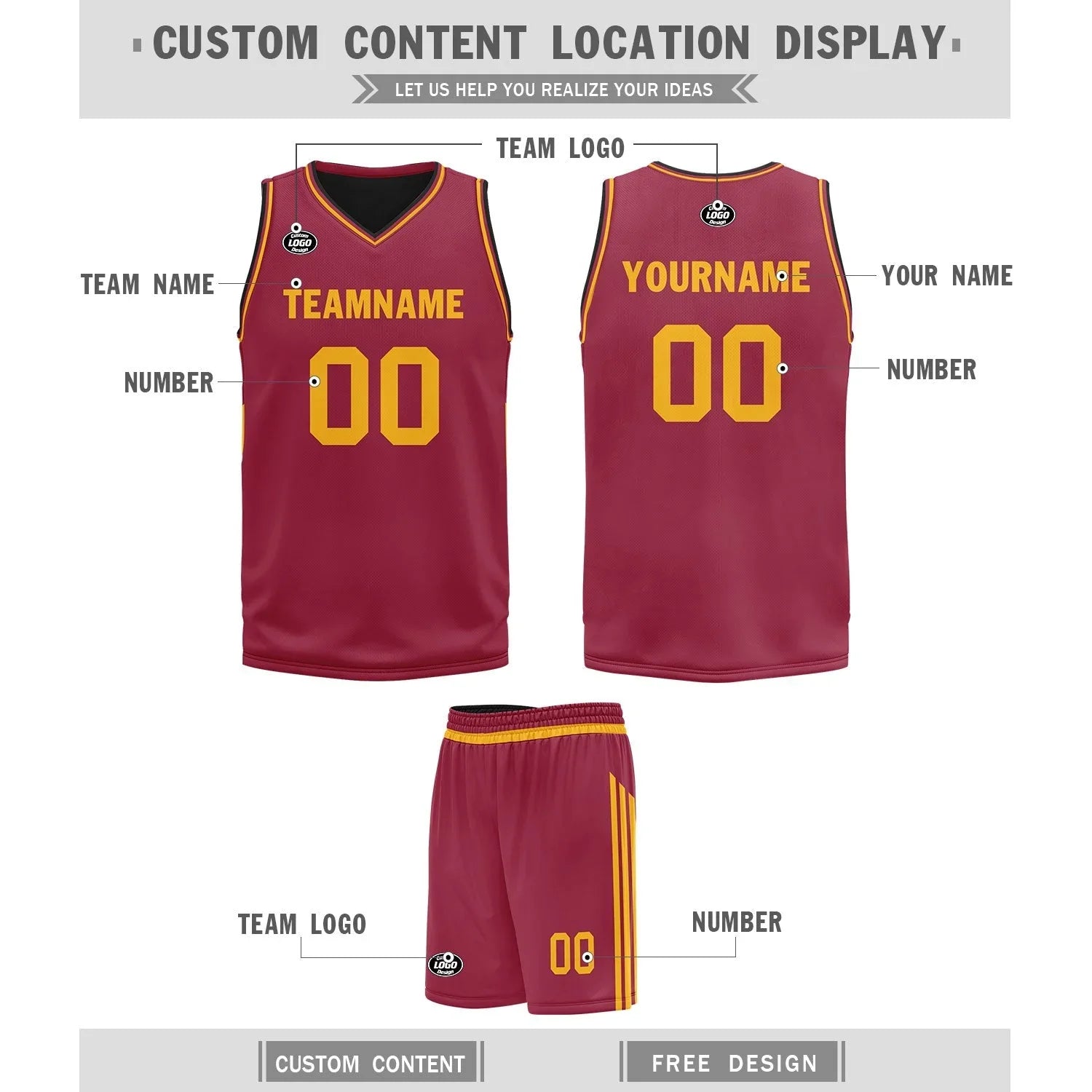 Custom Basketball Jersey and MaxSoul Shoes Combo Offer Personalized ZH-D0200105-2 - Coolcustomize