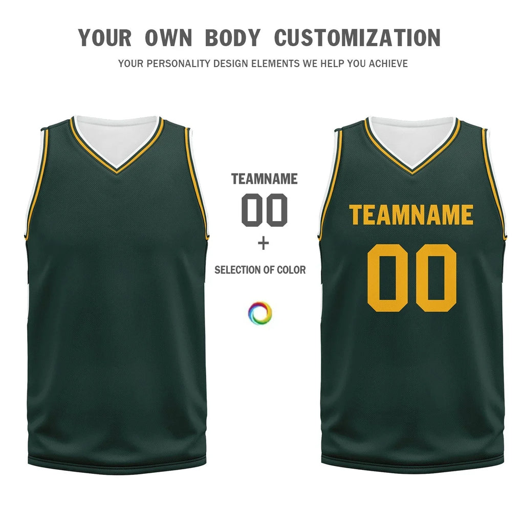 Custom Green Classic Style Sports Uniform Basketball Jersey BBJ01-D020105-10 - Coolcustomize
