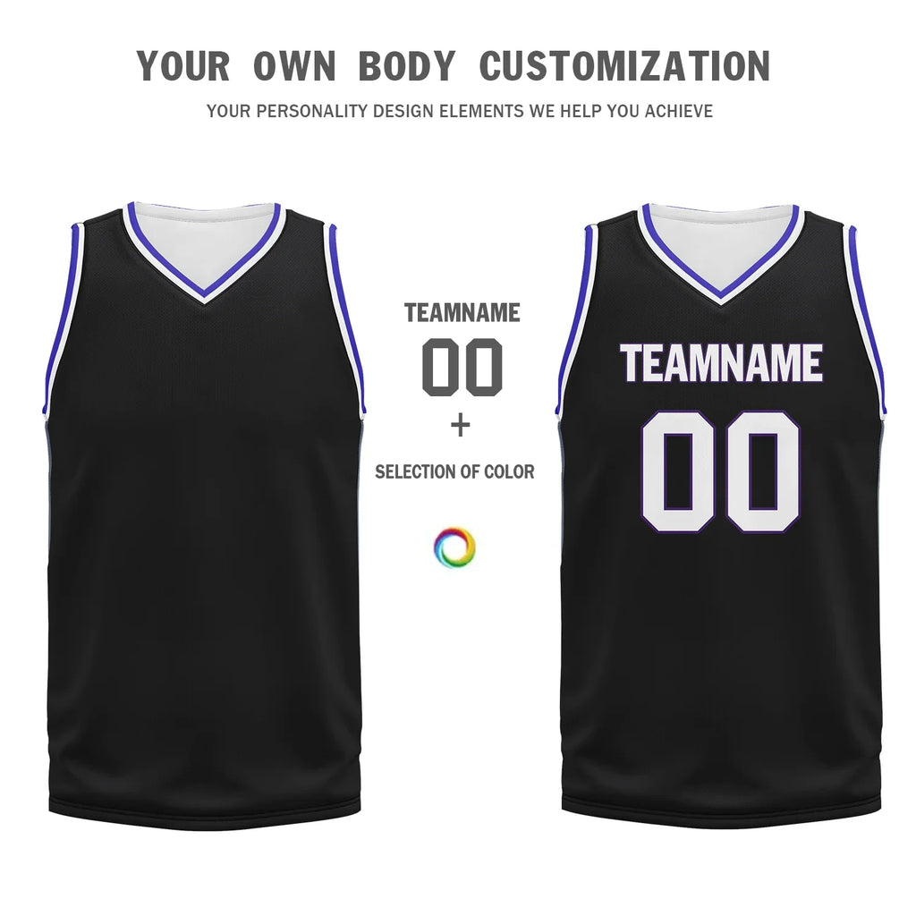 Custom Black Classic Style Sports Uniform Basketball Jersey BBJ01-bd0a70cf - Coolcustomize
