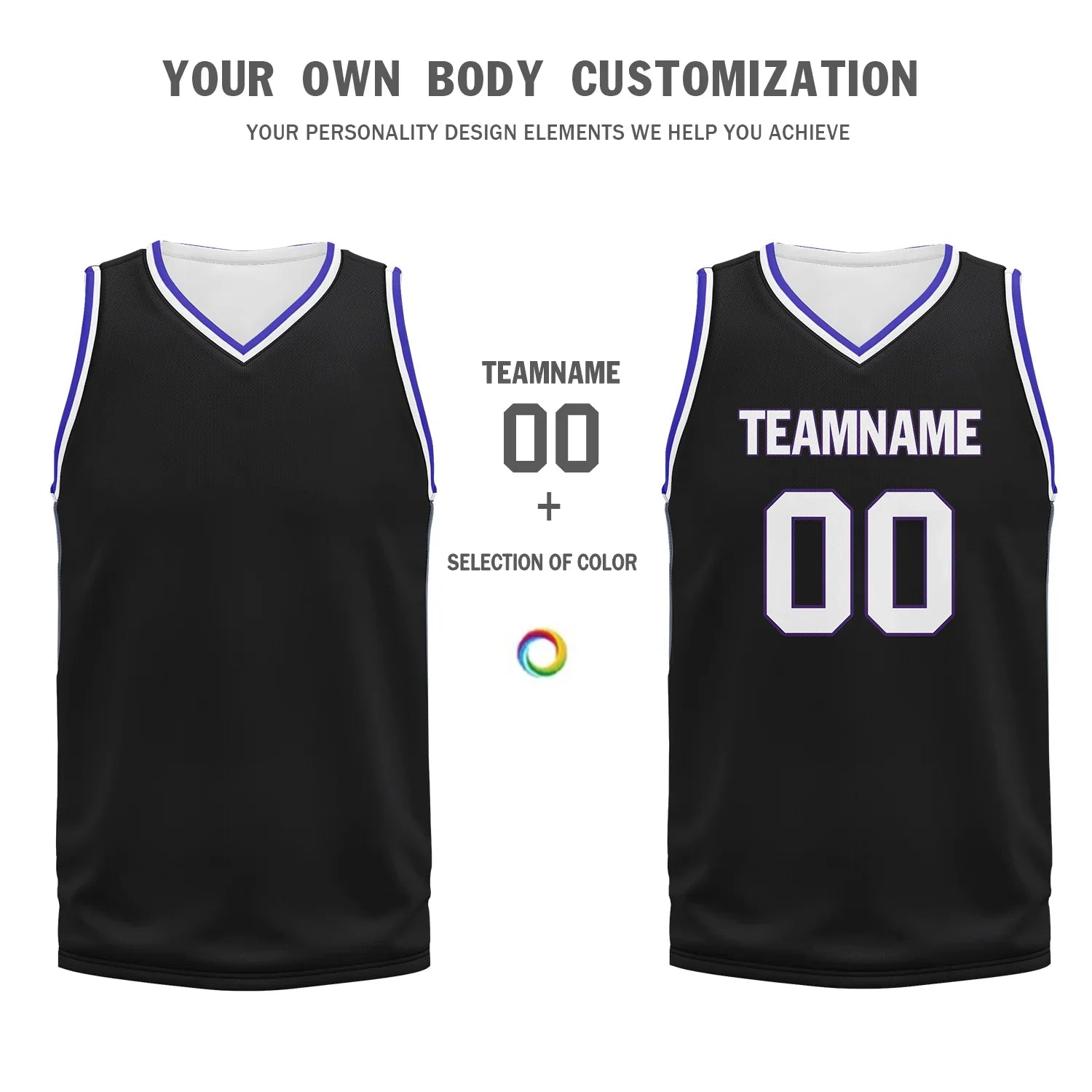 Custom Black Classic Style Sports Uniform Basketball Jersey BBJ01-bd0a70cf - Coolcustomize