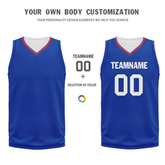 Custom Blue Classic Style Sports Uniform Basketball Jersey BBJ01-bd0a70ca