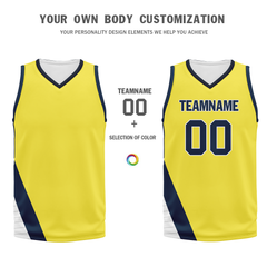 Custom Yellow Classic Style Sports Uniform Basketball Jersey BBJ01-bd0a70f0