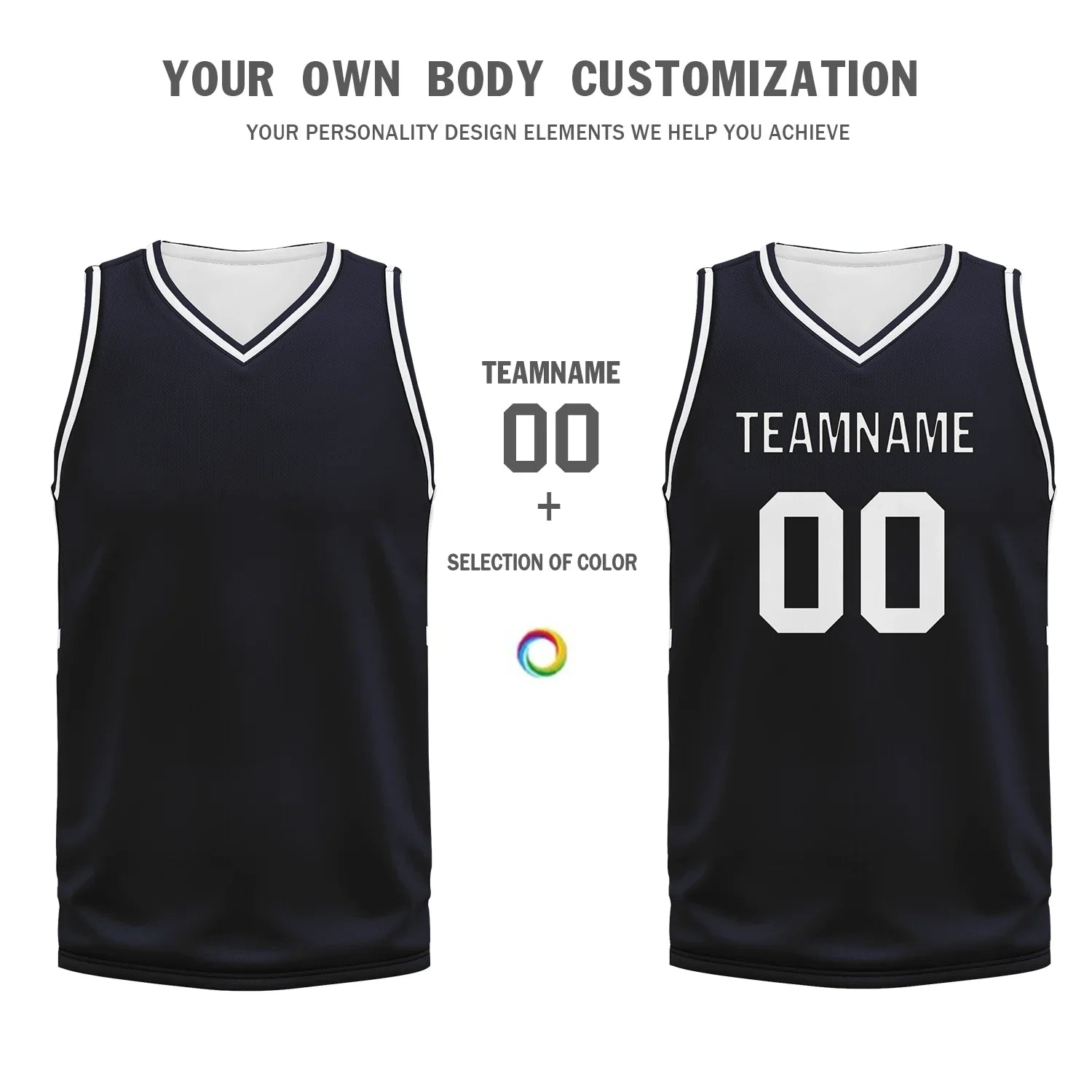 Custom Black Classic Style Sports Uniform Basketball Jersey BBJ01-bd0a70ef - Coolcustomize